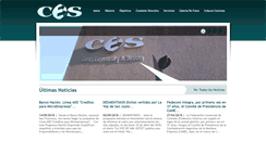 Desktop Screenshot of ces-sanfco.com.ar